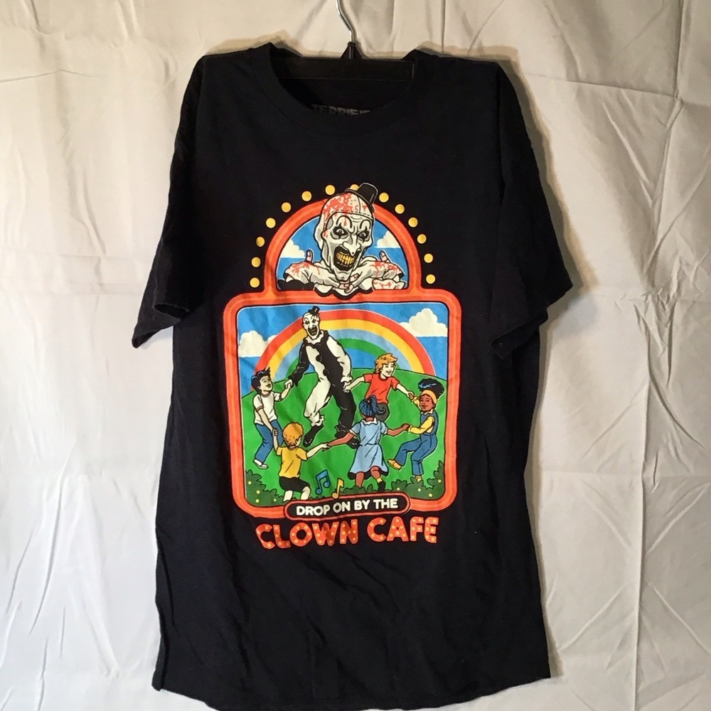 Clown Cafe Graphic Tee - Black